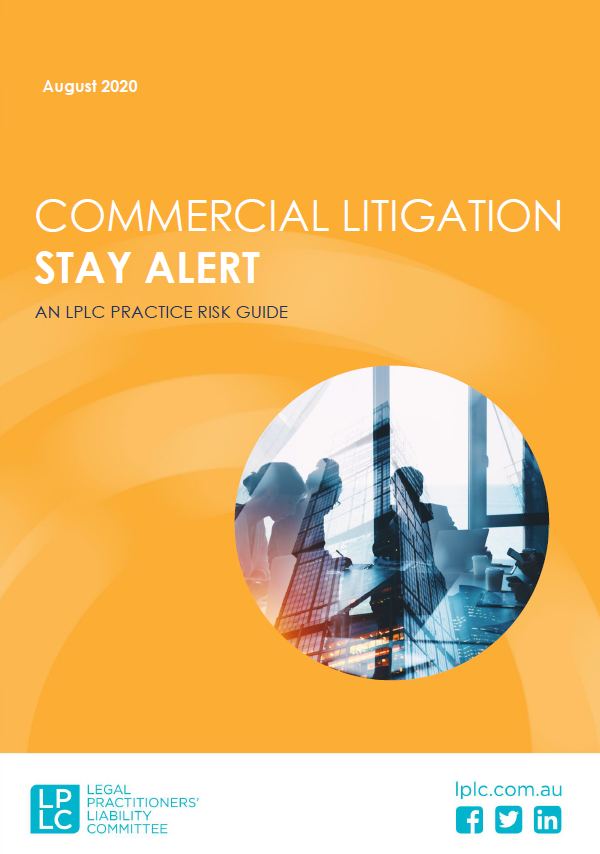 Commercial litigation cover image